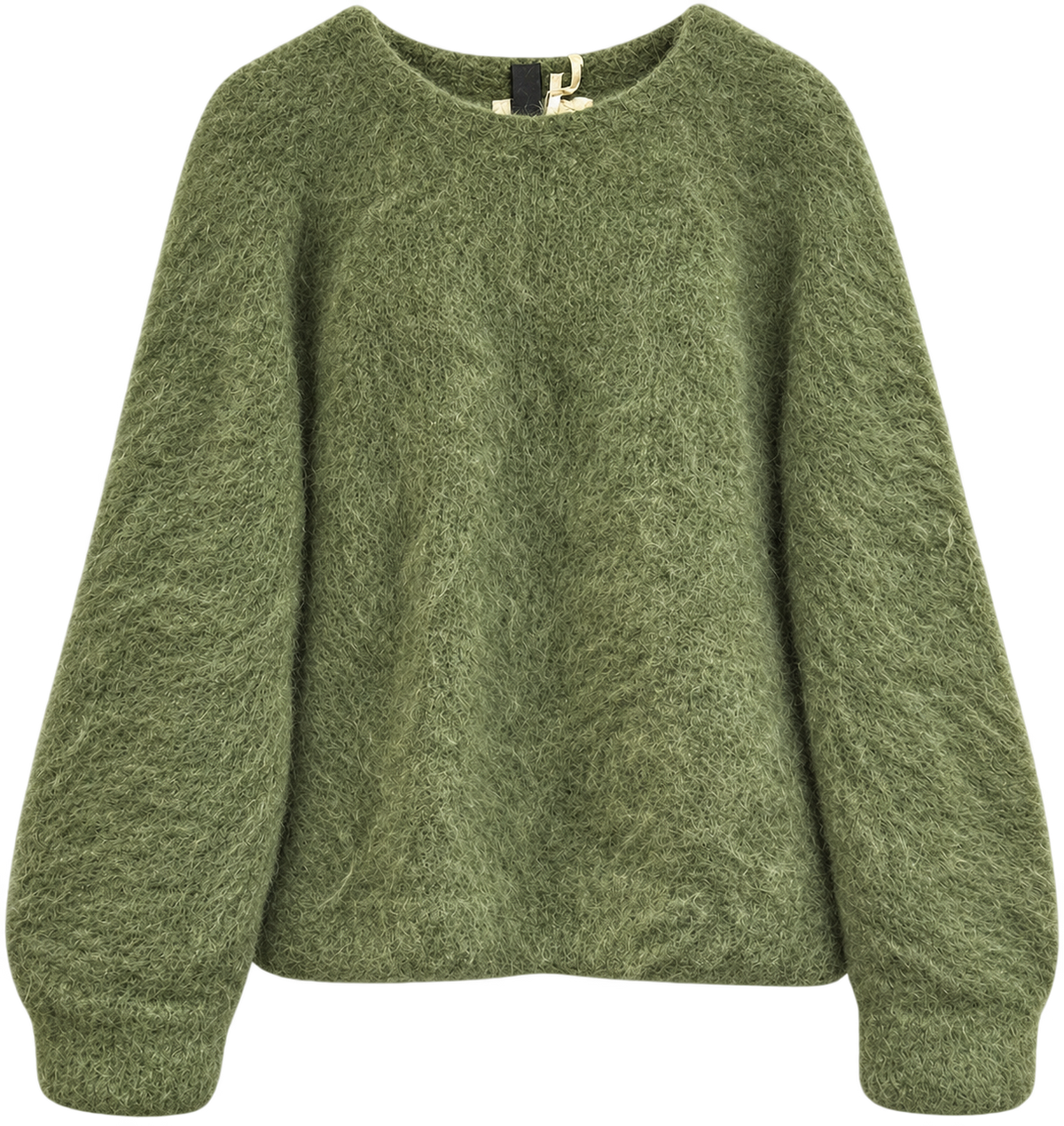 Kid-mohair 81% neule, vihreä