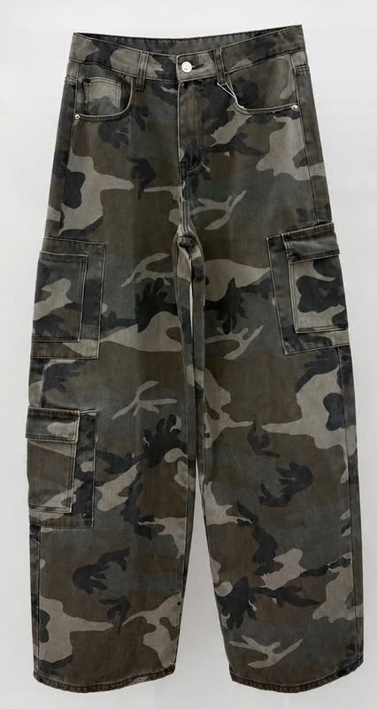 Camo Cargohousut