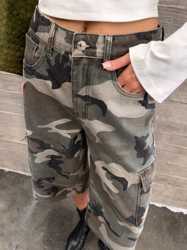 Camo Cargo -bermudat