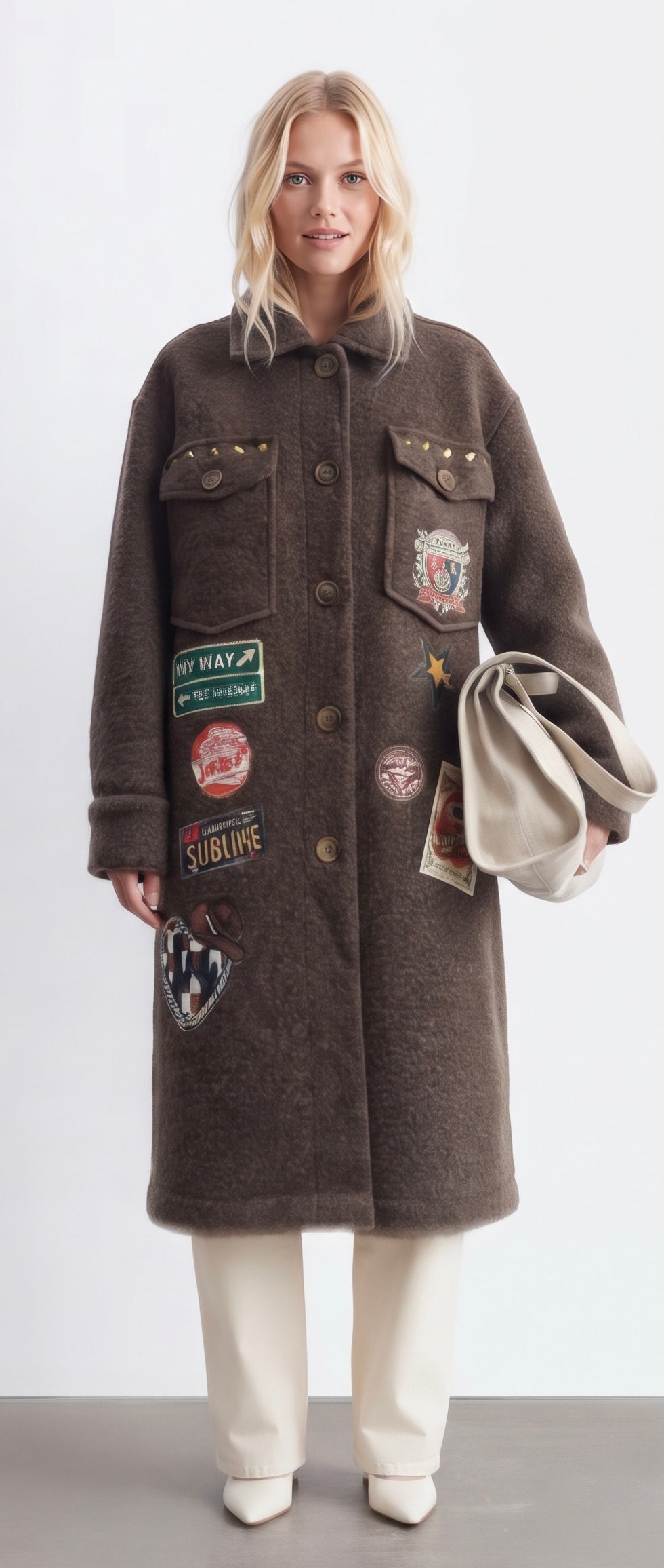 PATCH long coat