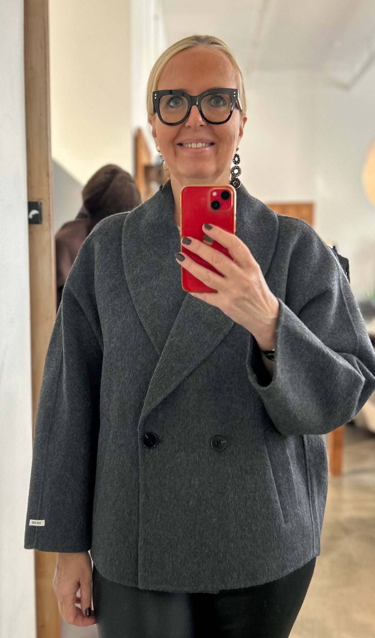 Shaalikaulustakki, 70 % villaa