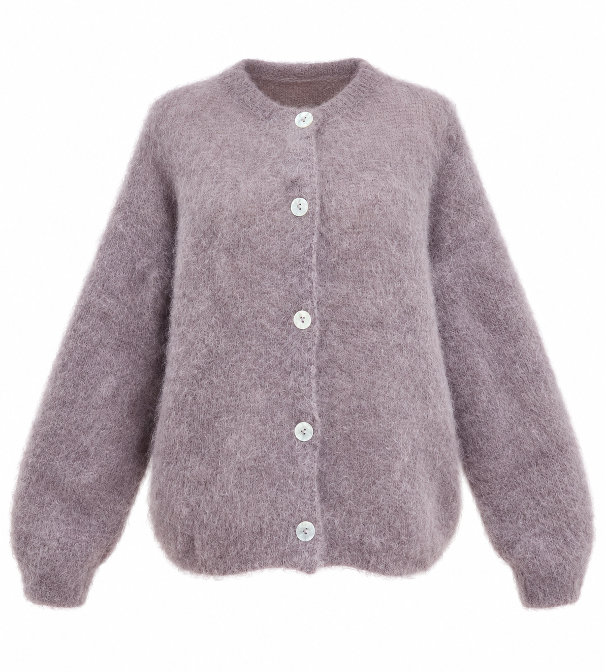 Kid mohair 80% neuletakki, nutria