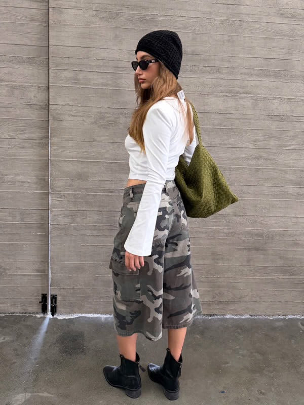 Camo Cargo -bermudat